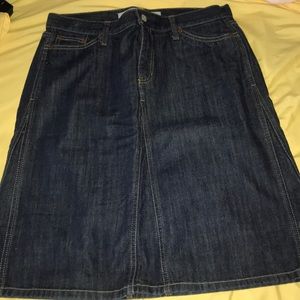 GAP denim skirt